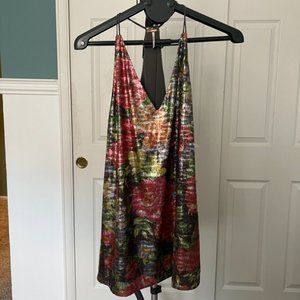 Free People Sequin Floral Dress